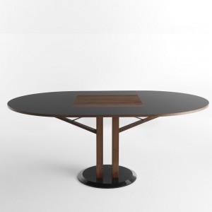 Mesa Flower Marquina de Horm. Mesas fijas y extensibles de diseño italiano.