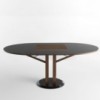 Mesa Flower Marquina de Horm. Mesas fijas y extensibles de diseño italiano.