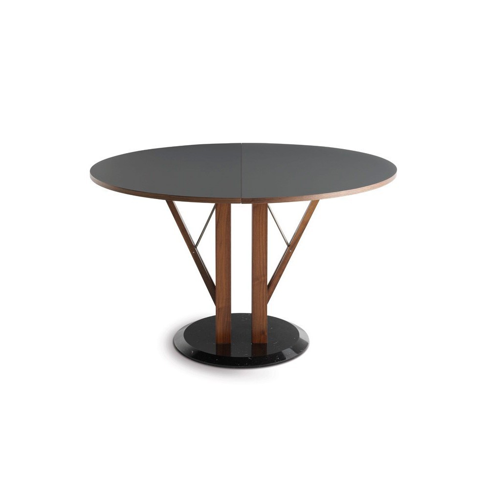 Mesa Flower Marquina de Horm. Mesas fijas y extensibles de diseño italiano.