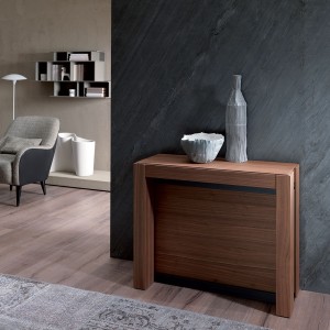 Mesa/consola A4 de Ozzio design. Consola transformables a mesa.