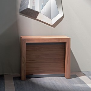 Mesa/consola A4 de Ozzio design. Consola transformables a mesa.
