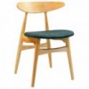 Silla CH33P en tela de carl Hansen and Son. Sillas de diseño moderno. 