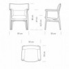 Silla E005 Embrace Chair en tela de Carl Hansen and Son. Sillas de diseño.