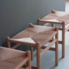 Taburete CH53 de Carl Hansen and Son. Taburete de diseño moderno y elegante