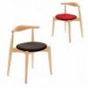 Silla CH20 Elbow de Carl Hansen and Son. Sillas de diseño moderno tapizadas.