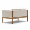 Sofá CH162 en tela de Carl Hansen and Son. Sofás de diseño moderno.   