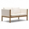 Sofá CH162 en tela de Carl Hansen and Son. Sofás de diseño moderno.   