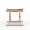 Reposapies Egipcio OW2000 en cuero de Carl Hansen and Son.