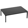 Mesa auxiliar Slim Cristal H37 de Sovet. Mesa centro diseño. Mesas auxiliares.