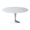 Mesa Flûte redonda cristal Sovet Italia. Mesas originales perfecta para salón.