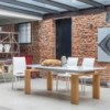 Mesa Brooklyn extensible de Tonin casa. Muebles modernos de hogar.