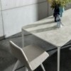 Mesa Slim cerámica Extensible de Sovet. Mesa de aluminio con sobre de cerámica