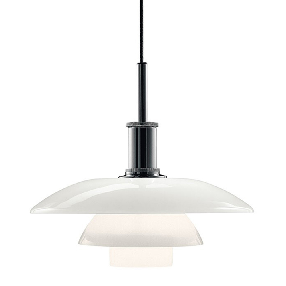 Lámpara PH 4½-4 Glass Suspendida de Louis Poulsen con diseño moderno y elegante.