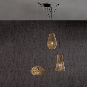 Lámpara colgante LED Kit Pop-Up 3T de Fm Iluminación. Lámparas modernas