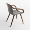 Silla diseño Ginevra de Horm. Muebles contemporános de diseño italiano.