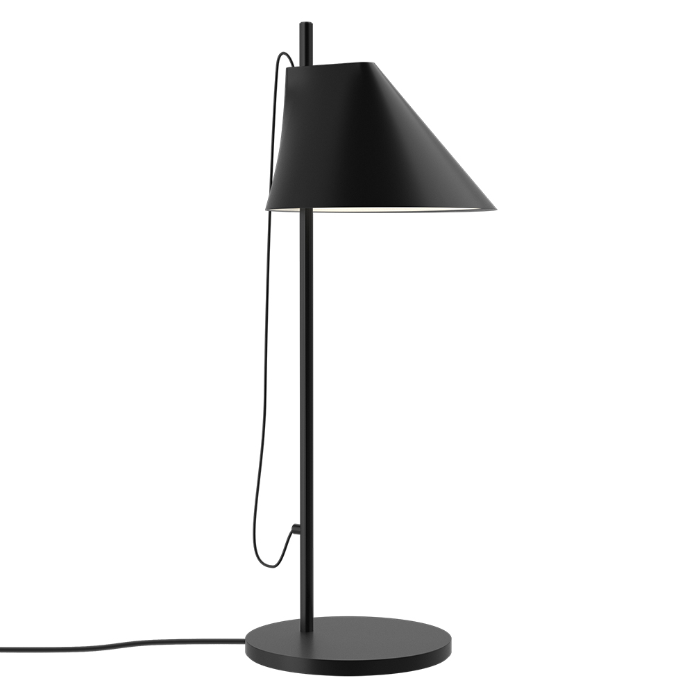 Lámpara Yuh sobremesa de Louis Poulsen con un diseño moderno y elegante.