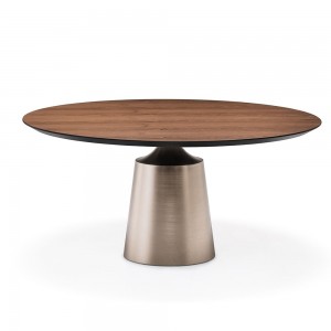 Mesa Yoda Wood madera de Cattelan Italia. Muebles modernos italianos.