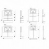 Mueble giratorio TV Sail para salón de Desalto. Muebles modernos para el hogar.