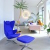 Trifidae lounge chair de Prostoria. Butaca reclinable salón.