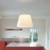 Tolomeo Mega - Estructura aluminio / Difusor Pergamino