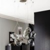 Lámpara colgante Cloudine de Cattelan Italia. Lámpara de cristal modernas.