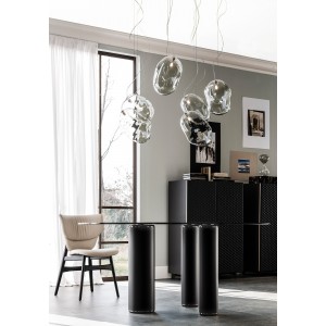 Lámpara colgante Cloudine de Cattelan Italia. Lámpara de cristal modernas.