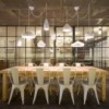 Lámpara Pleat Box LED suspensión de Marset. Lámparas de diseño español.
