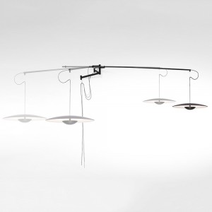 Aplique pared Ginger A XL 42 de Marset. Lámparas de pared de diseño moderno.