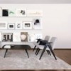 Butaca Libera de Stua. Butaca moderna de madera para salón o dormitorio.