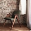 Butaca Libera de Stua. Butaca moderna de madera para salón o dormitorio.