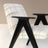 Butaca Libera de Stua. Butaca moderna de madera para salón o dormitorio.