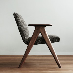 Butaca Libera de Stua. Butaca moderna de madera para salón o dormitorio.
