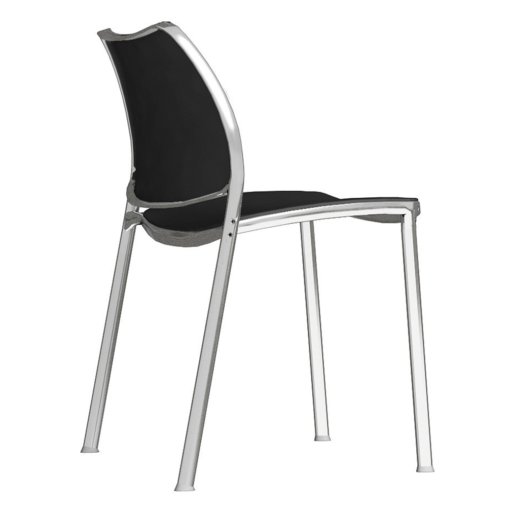 Silla Gas Cromo polipropileno de Stua. Excelente silla para uso de oficina.