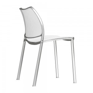 Silla Gas Cromo polipropileno de Stua. Excelente silla para uso de oficina.