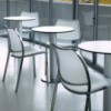 Silla Gas Cromo polipropileno de Stua. Excelente silla para uso de oficina.