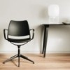 Sillón Gas autoretorno Polipropileno Stua. Excelente sillón para espacios de oficinas.