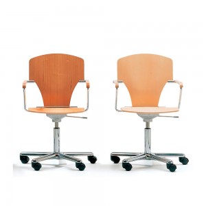 Sillón Egoa Ruedas Madera Stua