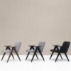 Butaca Libera de Stua. Butaca moderna de madera para salón o dormitorio.