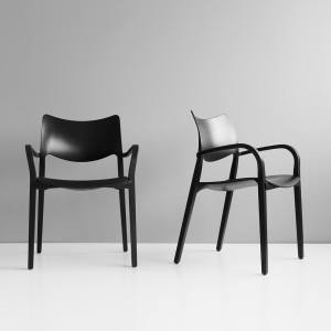 Sillón Laclasica: Fresno teñido negro