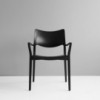 Sillón Laclasica: Fresno teñido negro