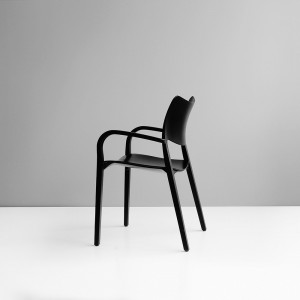 Sillón Laclasica: Fresno teñido negro