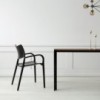 Sillón Laclasica: Fresno teñido negro