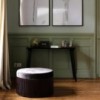 Consola Lau: Laminado negro