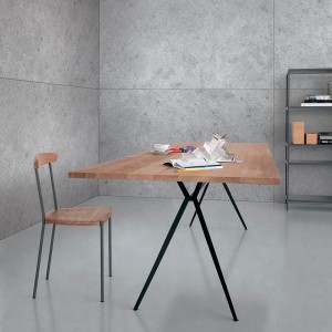 Preciosa mesa rectangular Balance para comedor de Extendo.