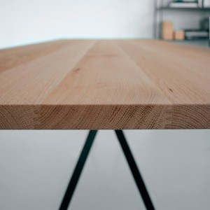 Preciosa mesa rectangular Balance para comedor de Extendo.