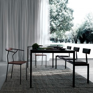Mesa extensible de diseño para comedor Sintesi de Extendo.