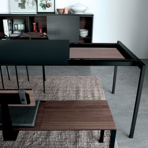 Mesa extensible de diseño para comedor Sintesi de Extendo.