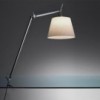 Tolomeo Mega table - aluminio/difusor pergamino