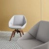 Silla Stone con base giratoria de Bonaldo. Moderno diseño italiano.