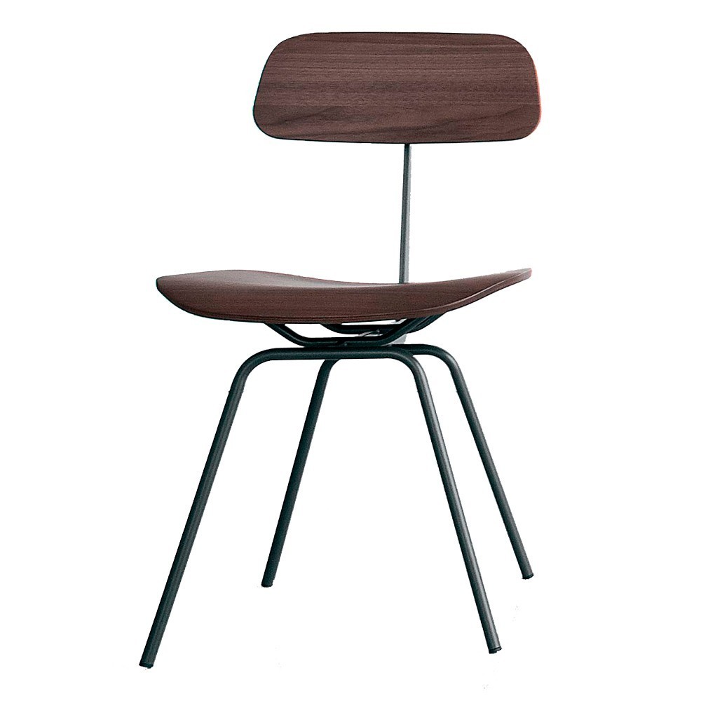Silla moderna Viking W para comedor de Extendo.
